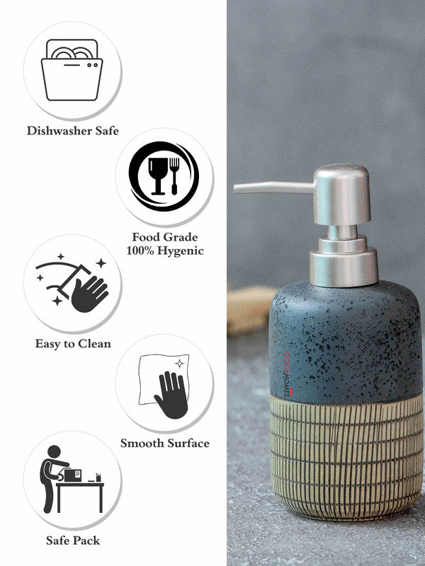 Goodhomes Ceramic Colorful Soap Dispenser