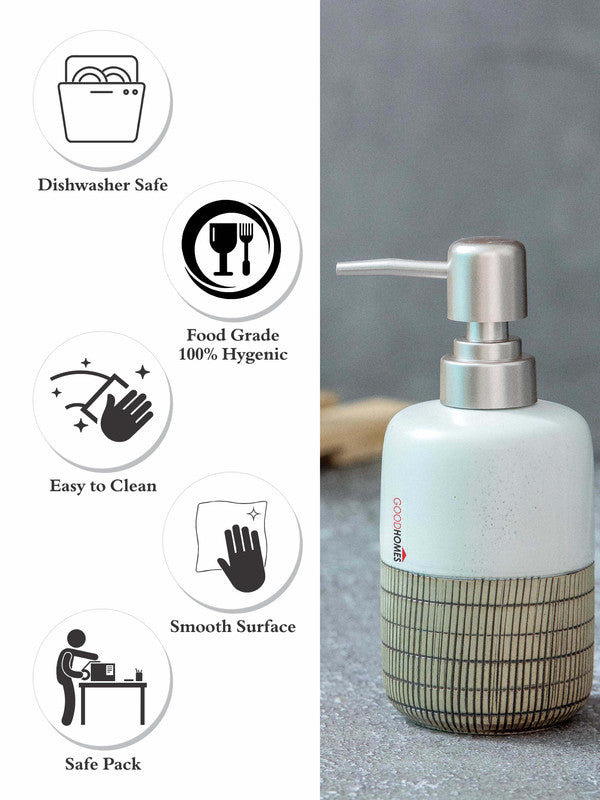 Goodhomes Ceramic Colorful Soap Dispenser