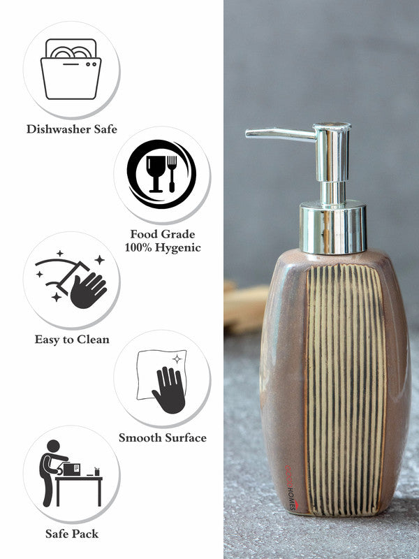 Goodhomes Ceramic Colorful Soap Dispenser