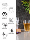 Goodhomes Glass Tea & Coffee Mug (Set of 6pcs)