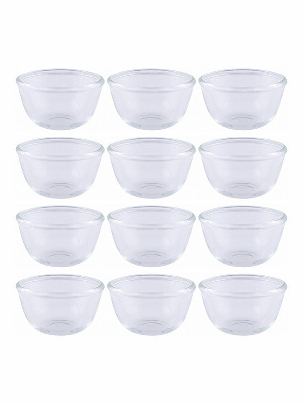 LUCKY Glass Serving Bowl (Set of 12pcs)