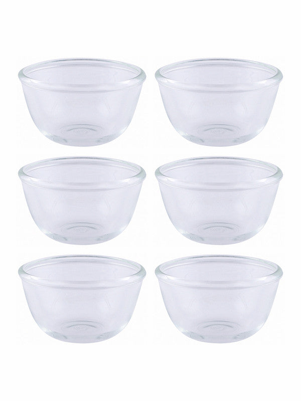 LUCKY Glass Serving Bowl (Set of 6pcs) – GOOD HOMES