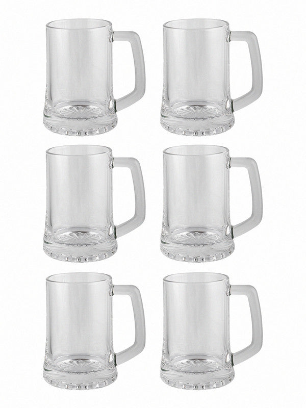 Classic Beer Mugs Set of 6 (10oz/284ml each)