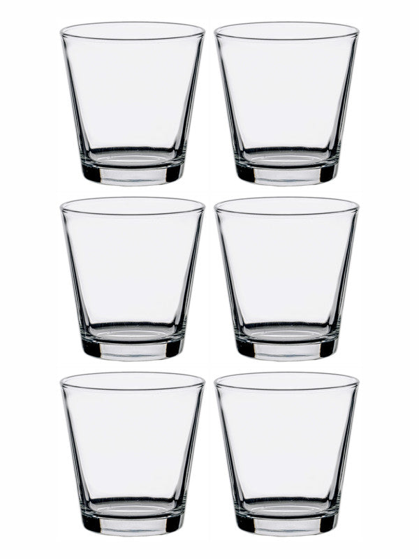 Goodhomes Lucky Juice water Glass Tumbler (Set of 6pcs)
