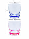 Luminarc Glass Cortina Rainbow Tumbler (Set of 6pcs)