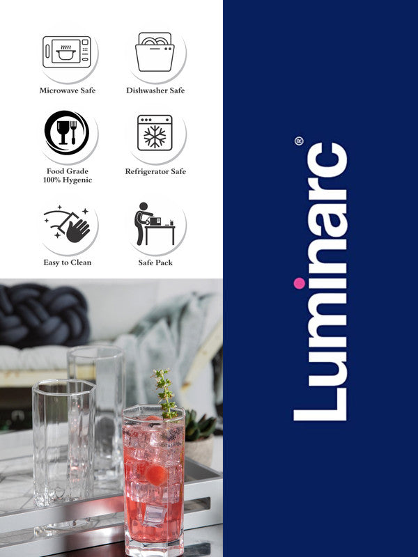 Luminarc Glass Octima HB Tumbler (Set of 6pcs) – GOOD HOMES