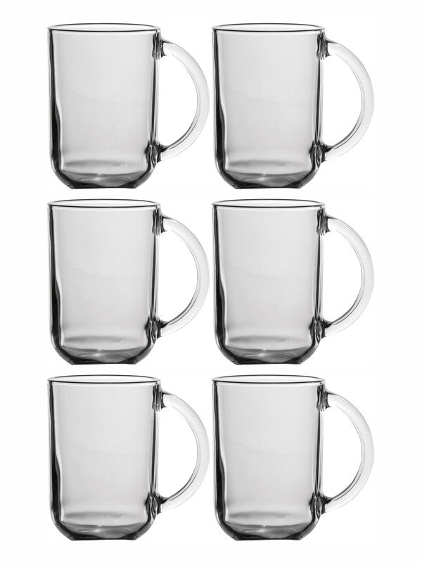 Luminarc Glass Tea & Coffee Mug (Set of 6pcs)