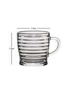 Luminarc Glass Tea & Coffee Mug (Set of 6pcs)