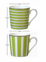 Sonaki Fine Bone China Large Coffee Mugs (Set of 2pcs)