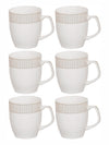 Goodhomes Porcelain Tea/Coffee Mug (Set of 6pcs)