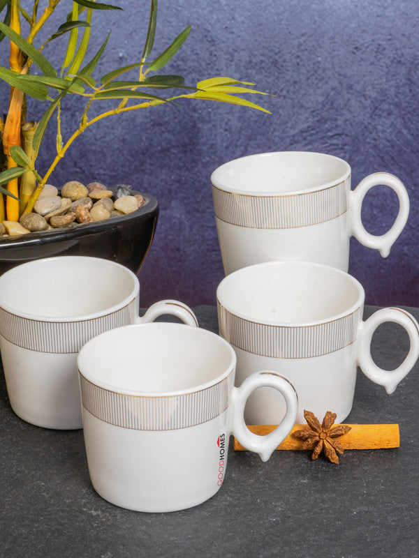 Goodhomes Porcelain Tea/Coffee Mug (Set of 6pcs)