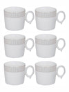 Goodhomes Porcelain Tea/Coffee Mug (Set of 6pcs)