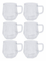 Goodhomes Glass Coffee Mug (Set of 6pcs)