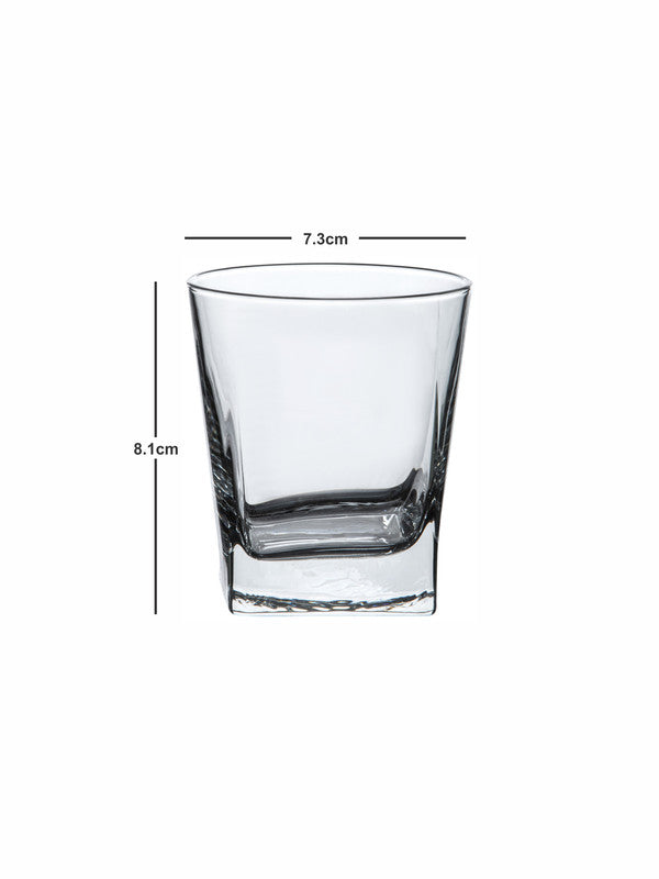 Pasabahce Glass Carre Tumbler (Set of 6pcs)