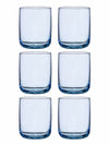 Pasabahce Clear Color Glass Iconic Tumbler (Set of 6pcs)