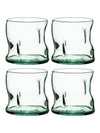 Pasabahce Amorf Whisky Color Glass (Set of 4pcs)