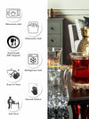 Pasabahce Sylvana Tea Glass Tumbler (Set of 6pcs)