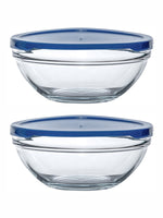 Pasabahce Glass Tempered Mixing Bowl with Lid