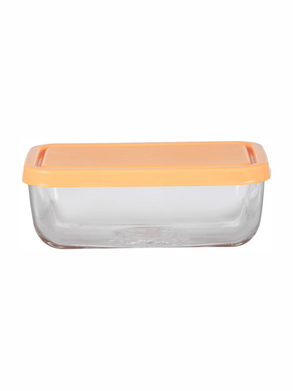 Pasabahce Glass Snowbox Food Container with Lid (Set of 2pcs.)