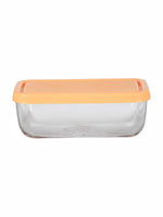 Pasabahce Glass Snowbox Food Container with Lid (Set of 2pcs.)