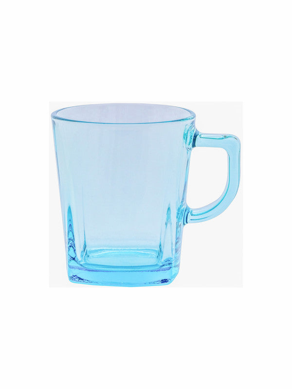 Pasabahce Color Glass Carre Coffee Mug (Set of 6 Pcs.)