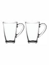 Pasabahce Glass Aqua Coffee Mug (Set of 2pcs)