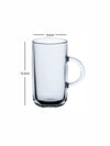 Pasabahce Glass Iconic Mugs (Set of 4pcs)