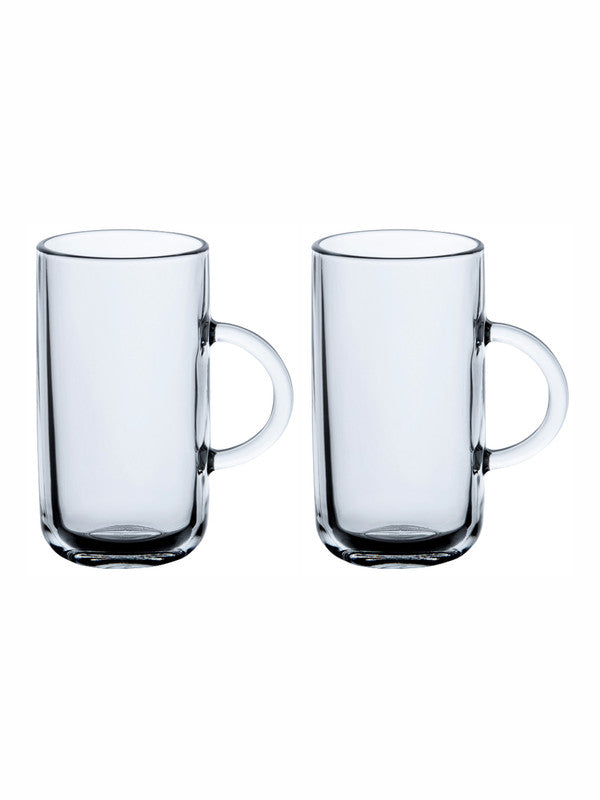 Pasabahce Glass Iconic Mugs (Set of 2pcs)