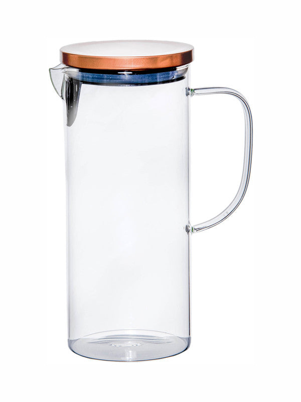 Purefit Borosilicate Glass Jug with Metal Lid