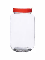 Goodhomes Glass Pickle Storage Jar with Lid(Set of 3 Pcs.)