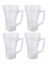 Glass Tea/Coffee Mug (Set of 4pcs)