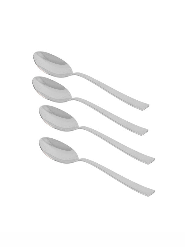 Metal Bowl with Tray & Spoon (9pcs Set of 4pcs Bowl with Lid,  4pcs Spoon with 1pc. Tray)