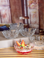 Roxx Glass Pearl Bowl (Set of 6 Pcs.)