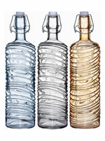 Daisy Color Glass Bottle Set of 3pcs