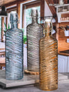 Daisy Color Glass Bottle Set of 3pcs