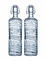 Daisy Color Glass Bottle Set of 2pcs