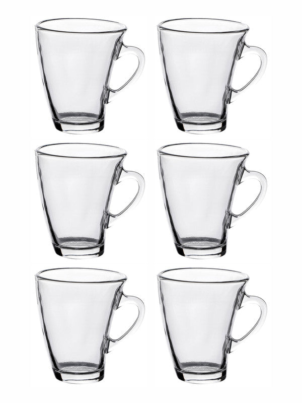 Roxx Glass Delta Coffee Mug (Set of 6pcs)