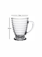 Roxx Glass Antalya Ring Coffee Mug (Set of 12pcs)