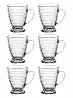 Roxx Glass Antalya Ring Coffee Mug (Set of 6pcs)