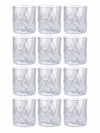 Glass Volvic Tumbler Set (Set of 12 pcs)