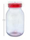 Roxx Glass Flash Storage Jar(Set of 2pcs)