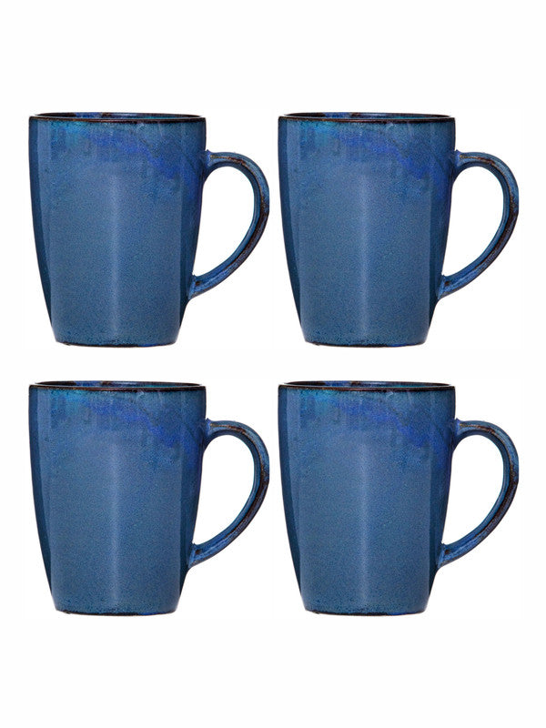 Ceramics Calico Color Mug Set of 4pcs