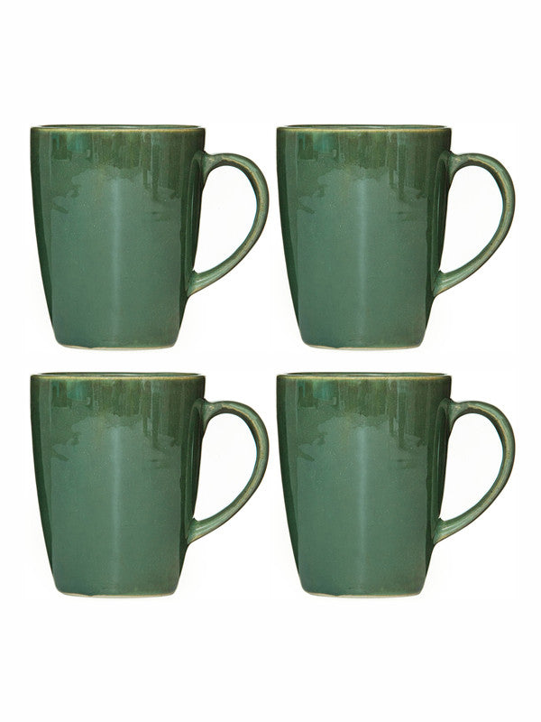 Ceramics Calico Color Mug Set of 4pcs
