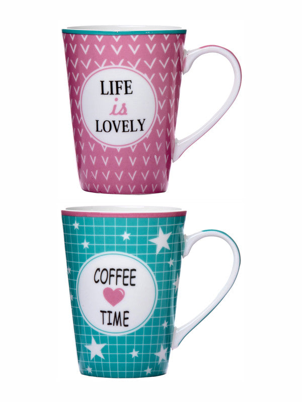 Roox Porcelaine  Tea & Coffee Mug (Set of 6pcs)