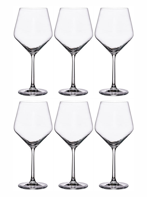 Goodhomes Glass Burgundy Tumbler (Set of 6pcs)