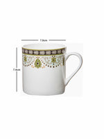 Sonaki Bone China Tea/Coffee Mugs (Set of 6pcs)