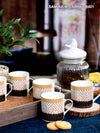 Bone China Tea/Coffee Mugs (Set of 6pcs)