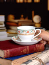 Bone China Tea/Coffee Cup Saucer Set of 12pcs