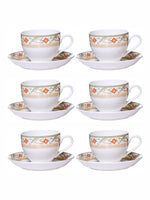 Bone China Tea/Coffee Cup Saucer Set of 12pcs