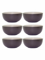 Servewell Double Toned Soup Bowl (Set 6 pcs) 12.3cm - Green Black
